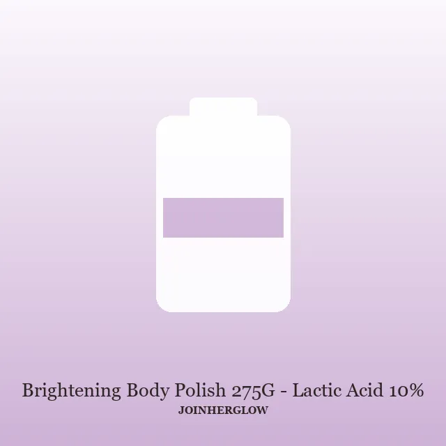Brightening Body Polish 275G - Lactic Acid 10%